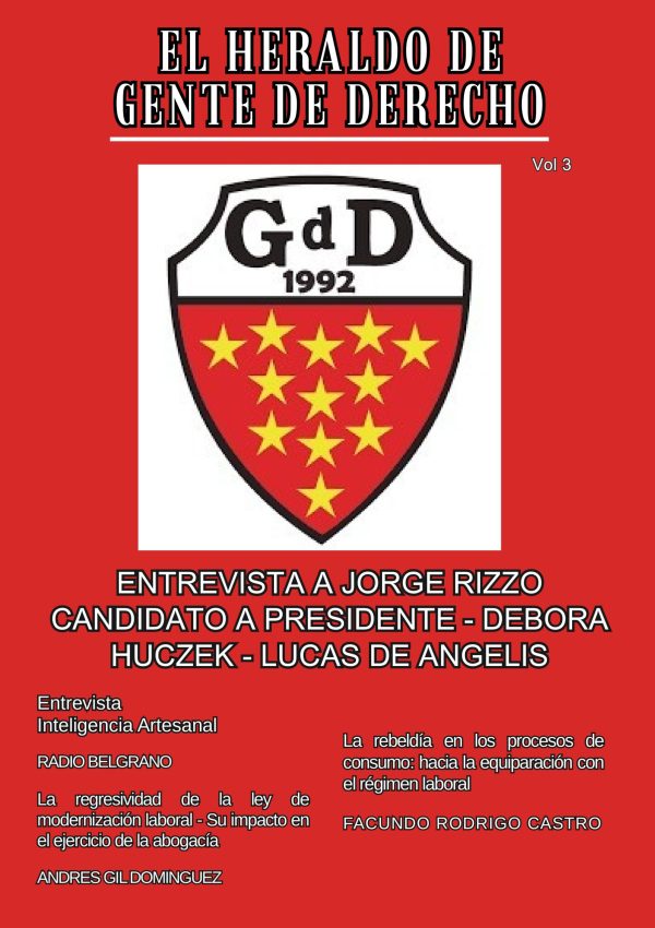 El Heraldo de Gente de Derecho - Abril 2026